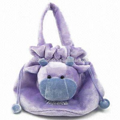 Plush Cow Hand Bag