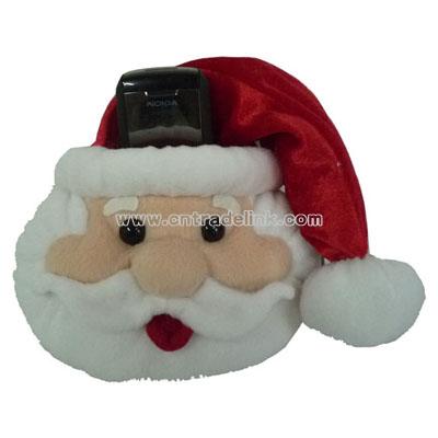 Plush Mobile Phone Holder/Santa Claus