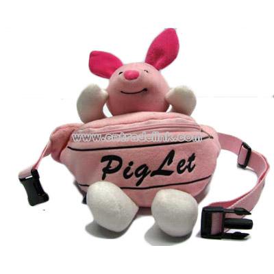 Plush Waist Bag Piglet