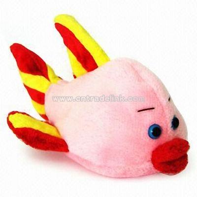Plush and Polymer Expansion Toy in Turtle Design