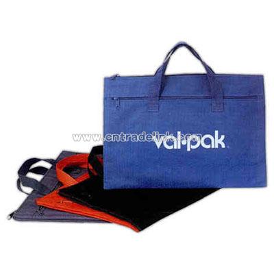 Polyester document bag