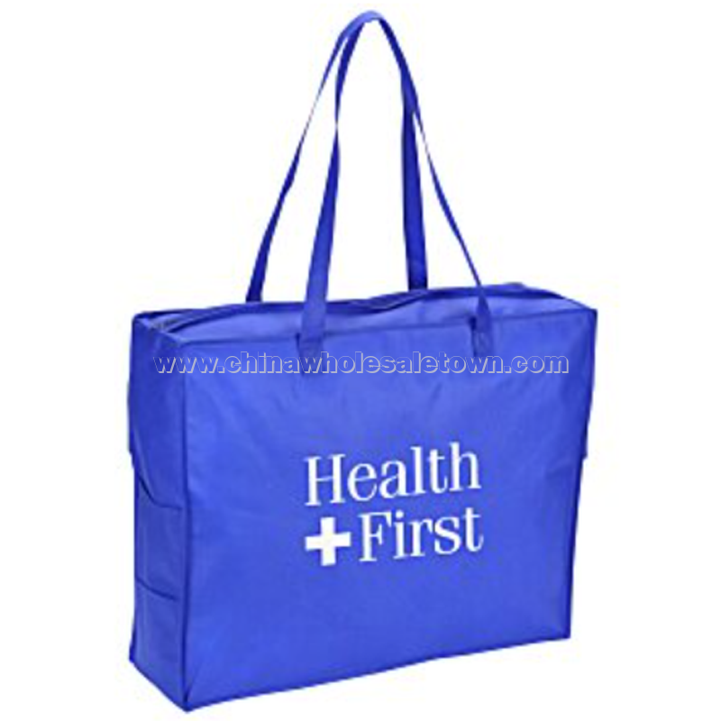 Polypropylene Zipper Tote Bag