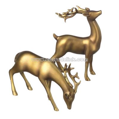 Polyresin Christmas Reindeer Gifts