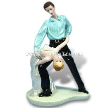 Polyresin Dancer Polyresin Dancer Suitable for Wedding and Holiday Gifts