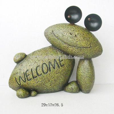 Polyresin Frog Figurine