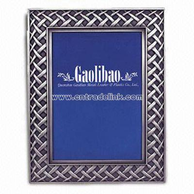 Polyresin Photo Frame with E-plated Color