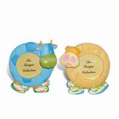 Polyresin Piggy Photo Frame