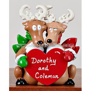 Polyresin Reindeer Table Topper Gifts