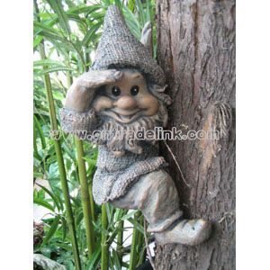 Polyresin Tree Gnome and Elf Gifts