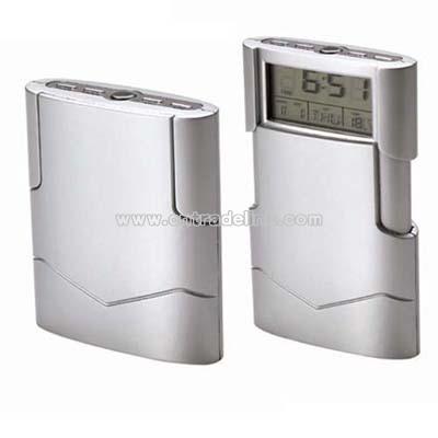 Pop up calendar with Temperature and Alarm Clock
