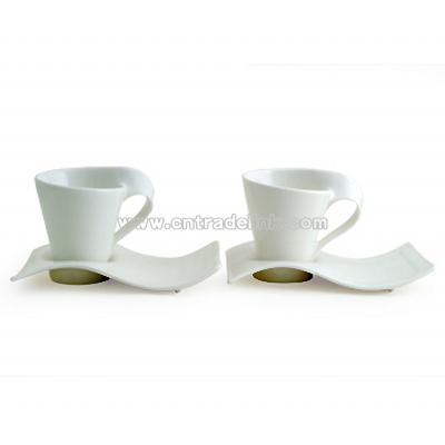 Porcelain Cup and Saucer