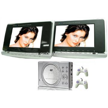 Portable DVD with Dual 7inch TV Player and Game