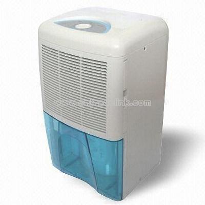Portable Dehumidifier with Color-changeable Water Tank and 2.5L Capacity