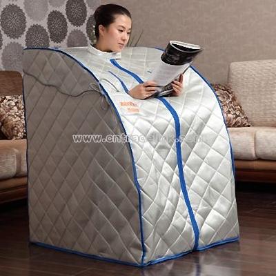 Portable Sauna with Compact Folding Chair and Heating Foot Pad