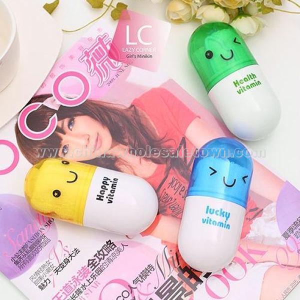 Portable Vitamin Towel-Cute Capsule Towel