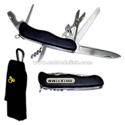 Premium pocket knife with 6