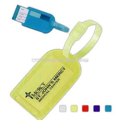Privacy Bag Tag With Secure Closure