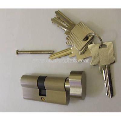 Privacy Lock Cylinder 60mm key to knob