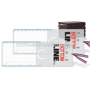 Pro-Reader Bookmark Magnifier Ruler