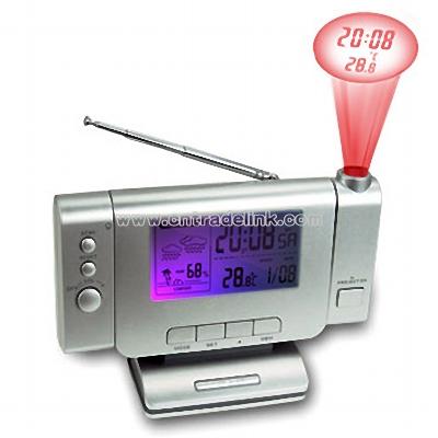 Projection Weather Station Clock Radio