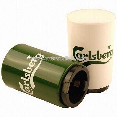 Promotion Bottle Opener with Pad Printing Logos in Solid ABS plastic