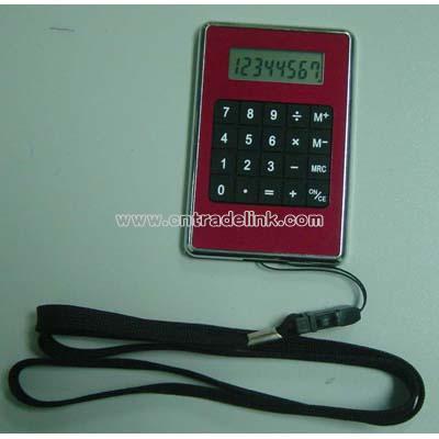 Promotion Gift Rope Calculator with PVC Pough in Back