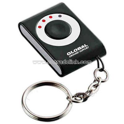 Promotional Black ABS plastic WiFi finder key chain