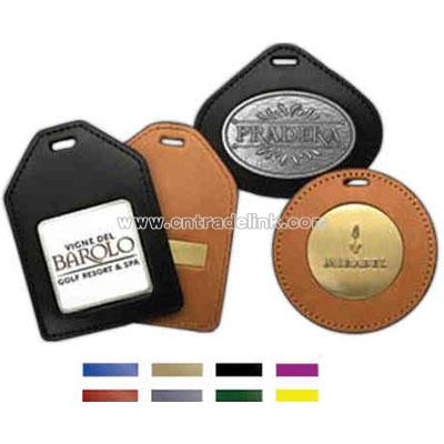 Promotional Cmc Golf - Standard Leather Bag Tag