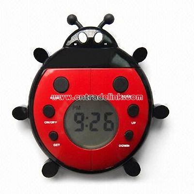 Promotional FM Scan Novelty Radio with Magnetic Timer