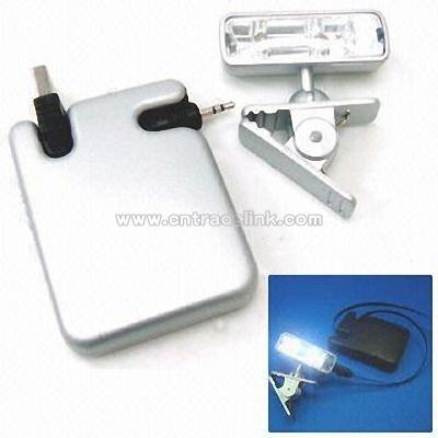 Promotional Gift USB Clip-on Light