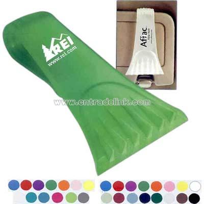 Promotional Ice Scraper That Attaches To Car Visor