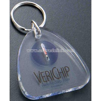 Promotional Lucite Key Tag