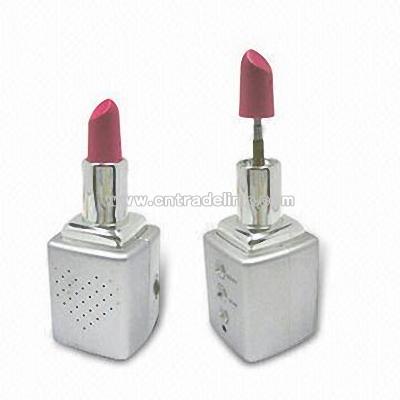 Promotional Novelty Lipstick Shaped FM Radio