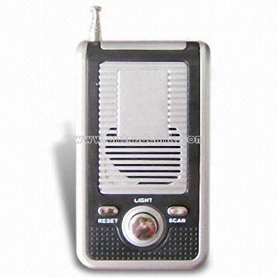 Promotional Novelty Portable Radio with LED Light and Speaker