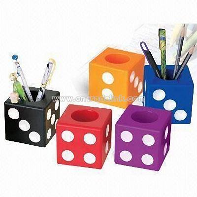 Promotional Poker Dice Pen Holder