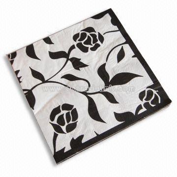Promotional Printed Napkin/Tissue with Non-toxic Ink Printing