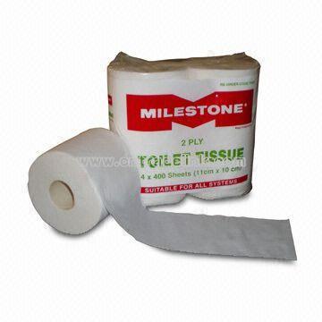 Pure White Toilet Tissues