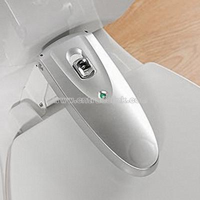 Push-Button Toilet Lock