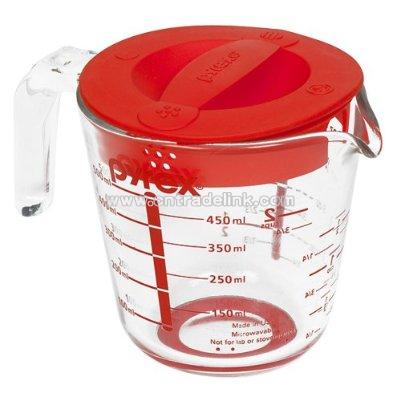 Pyrex Accents 2-Cup Measuring Cup with Lid