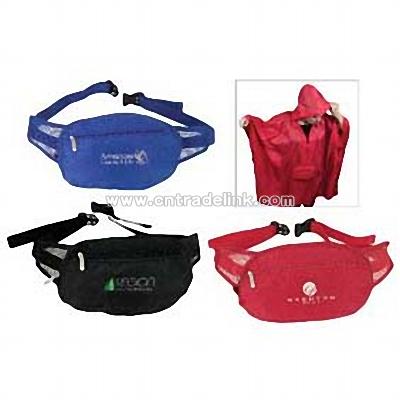 Pyrinian Foldable Waist Bag/Poncho