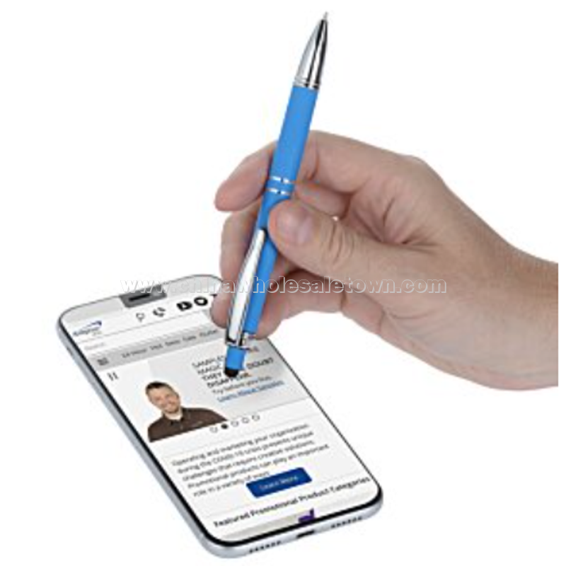 Quinly Soft Touch Stylus Metal Pen