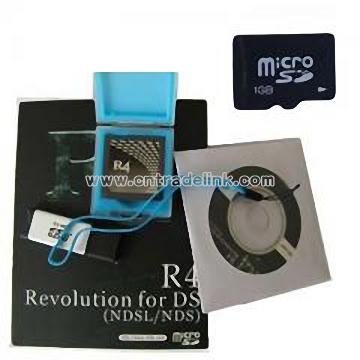 R4 0815 Revolution for DS + Micro SD TF 1GB