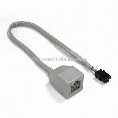 RJ 12 Socket to Crimp-type Connector