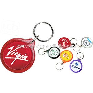 ROUND SHAPED ACRYLIC KEYCHAIN