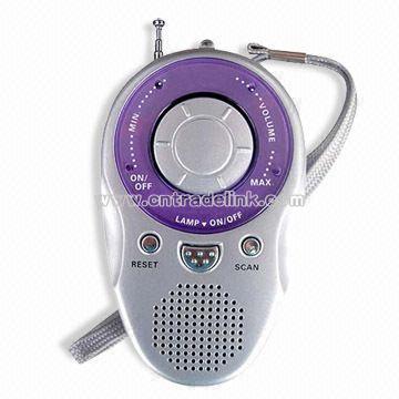 Radio with Speaker and Flashlight