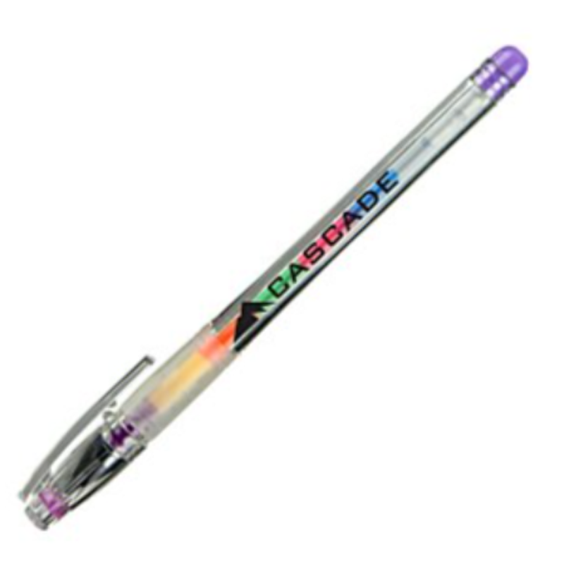 Rainbow Gel Gripper Pen