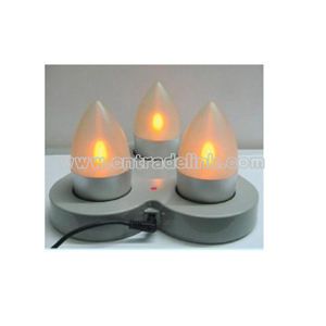 Rechargeable LED candle