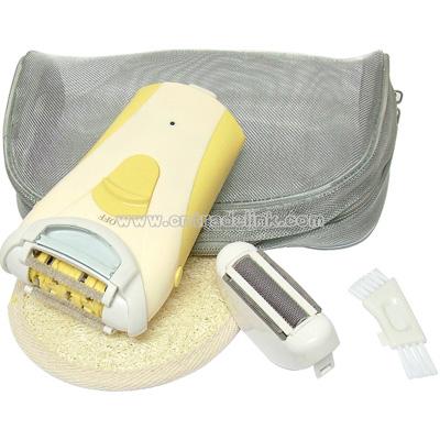 Rechargeable Lady Epilator / Shaver Set