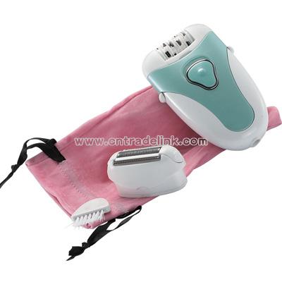 Rechargeable Lady Epilator / Shaver Set