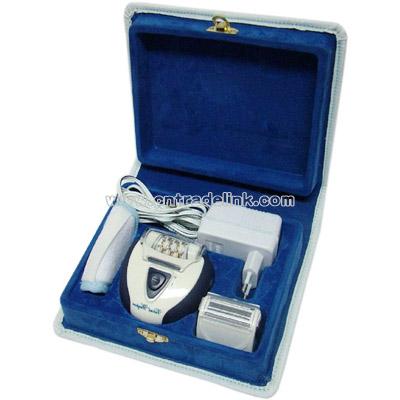 Rechargeable Lady Epilator / Shaver Set